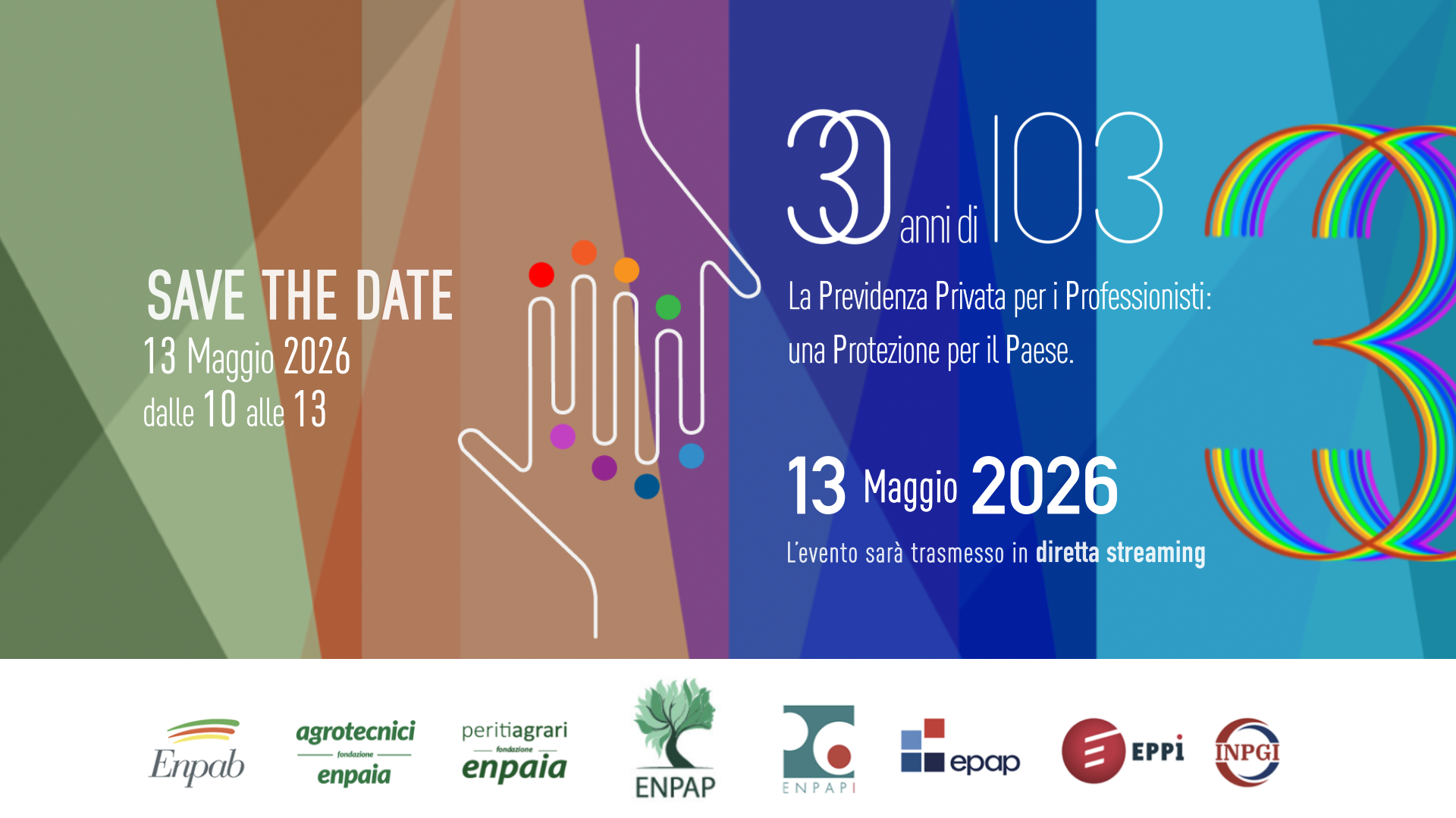 SAVE THE DATE O STREAMING