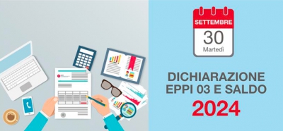 DICHIARAZIONE EPPI 03 E SALDO 2024