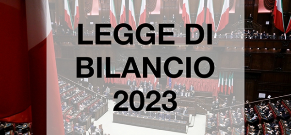 LEGGE DI BILANCIO 2023: LE NOVITA’ PER I PROFESSIONISTI