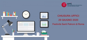 CHIUSURA UFFICI 29 GIUGNO 2020